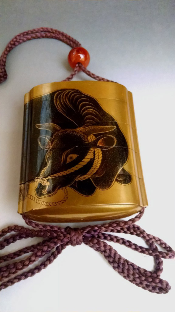 Gold Lacquer Inrō