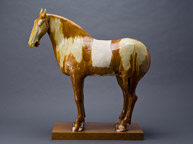 Sancai glazed horse